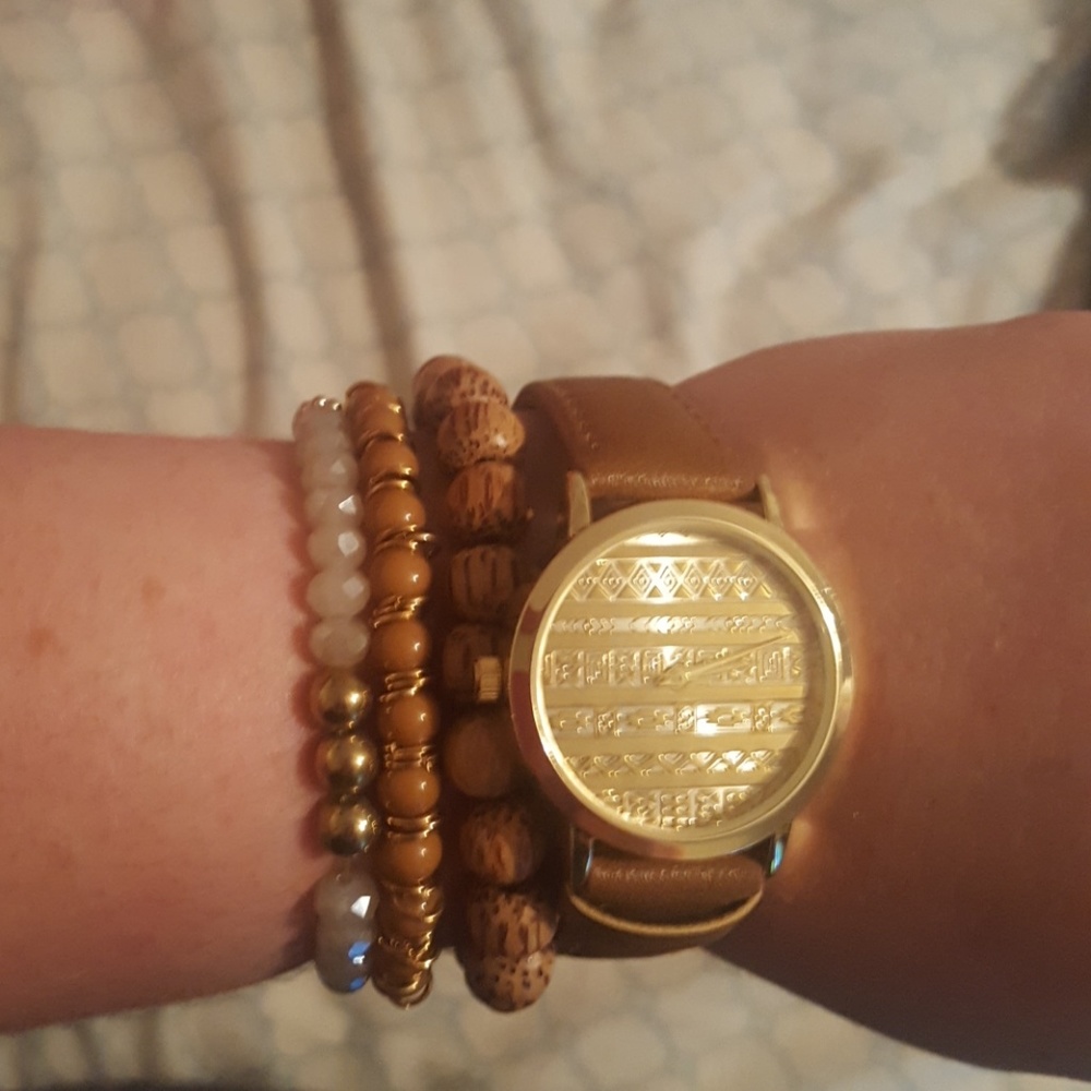 Bracelets and Watch Set